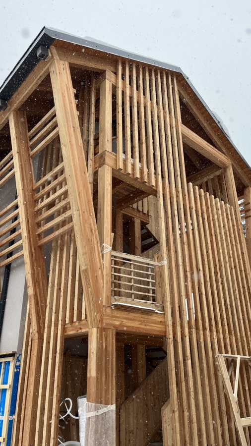 Champoluc edificio residenziale